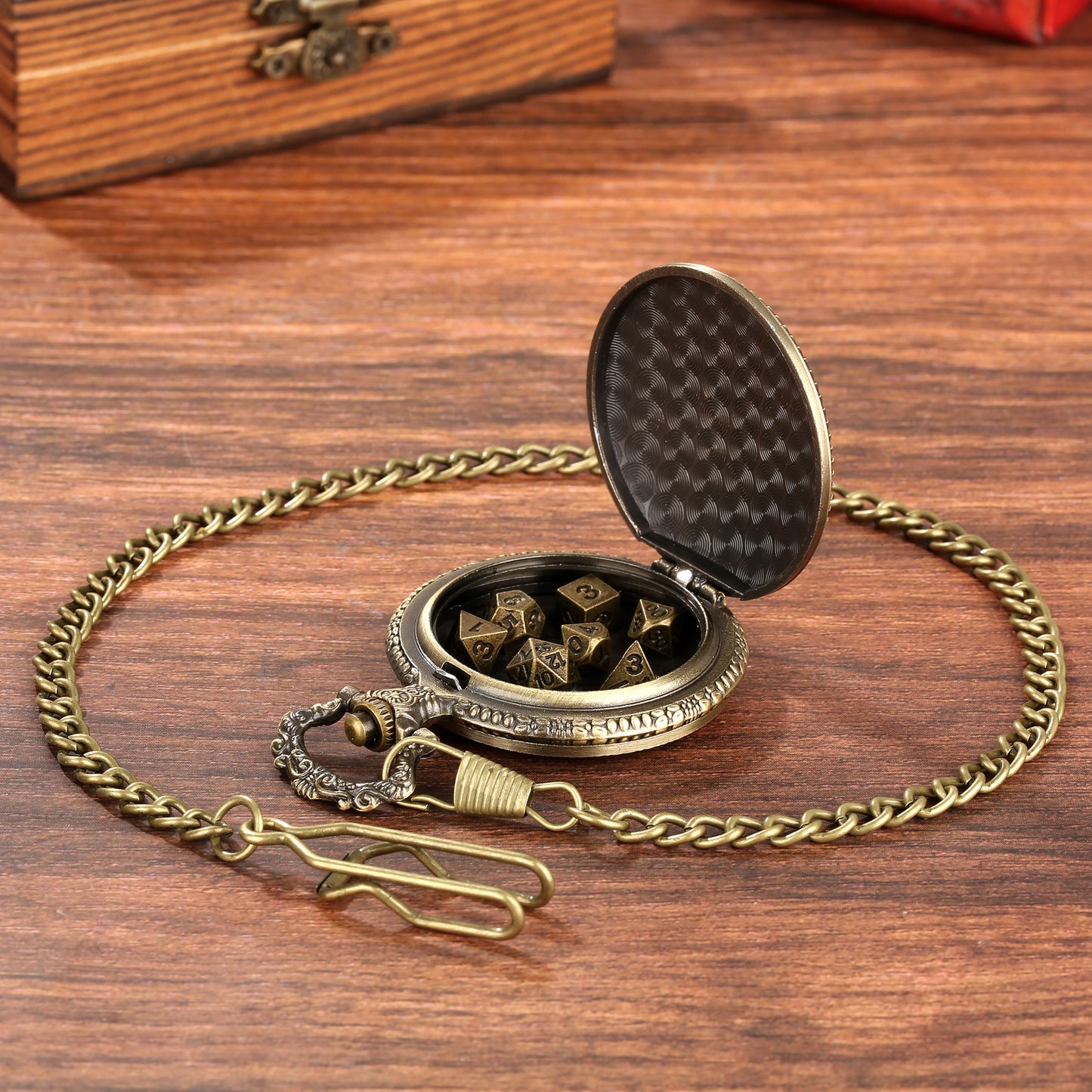 Dice Necklace | Mini Multi-Dice Pendant | Adjustable Cord