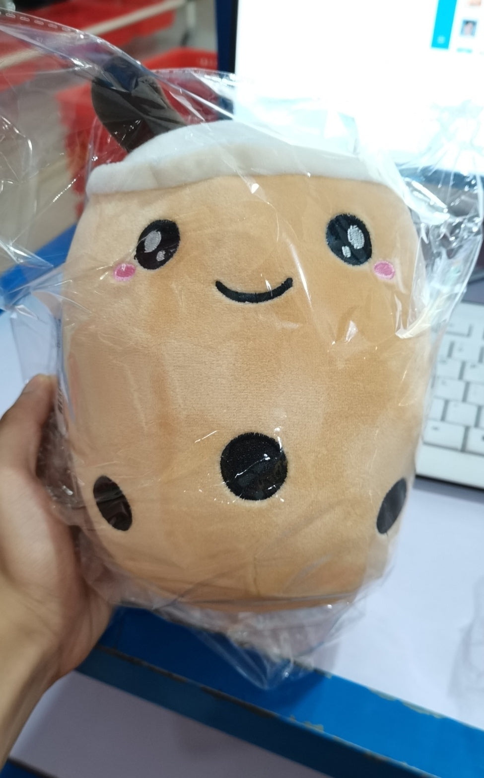 Plush Stuffed Toy | Ultra-Soft Skin-Friendly Fabric | Premium Cotton Filled | Boba Tea