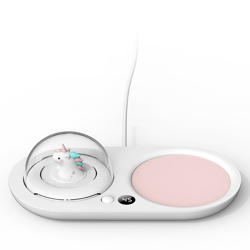 Smart Mug Warmer | PTC Heating & 3-Temp Control | Built-in Aroma Diffuser