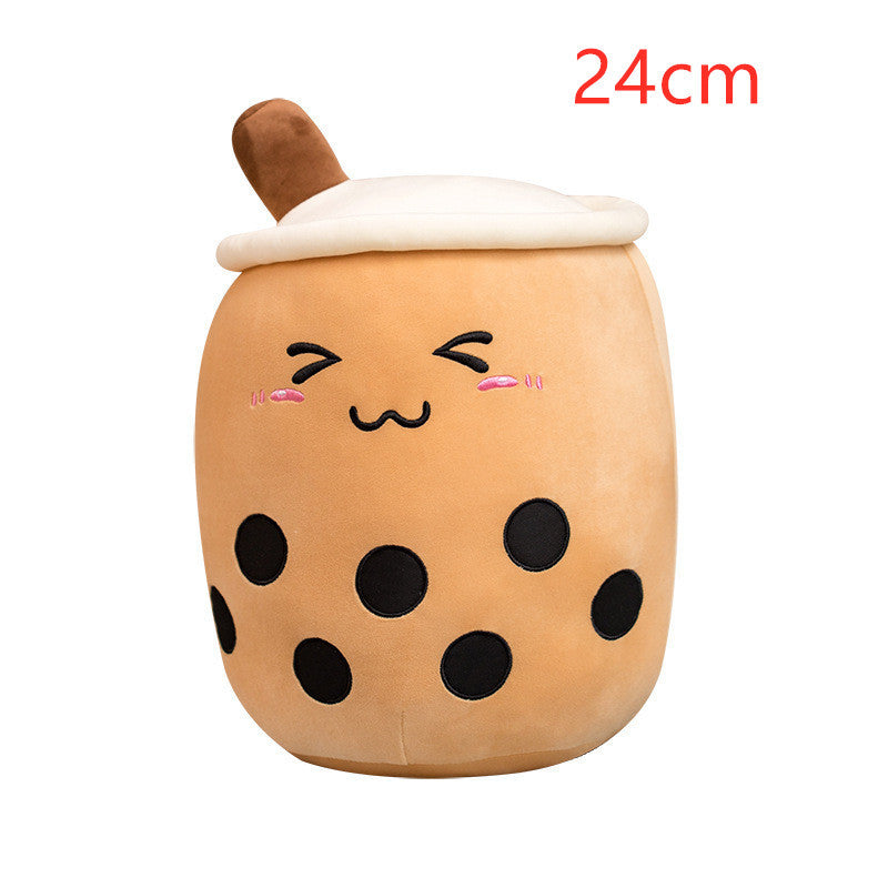 Plush Stuffed Toy | Ultra-Soft Skin-Friendly Fabric | Premium Cotton Filled | Boba Tea