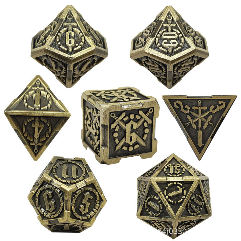Metal Dice Set | 7pcs