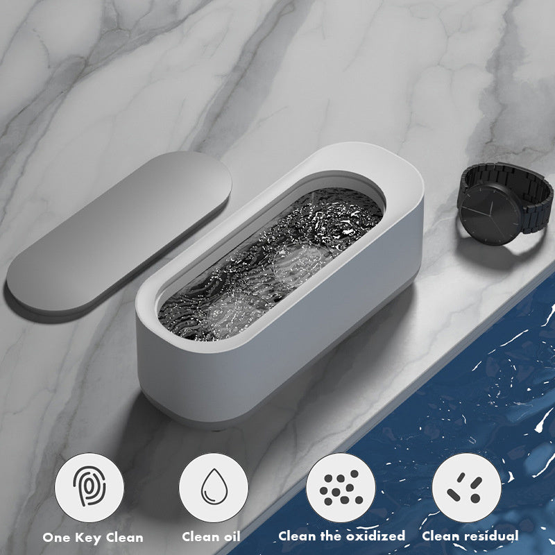 Ultrasonic Jewelry Cleaner | Professional-Grade Stainless Tank | One-Touch Operation