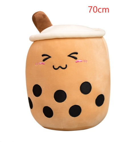 Plush Stuffed Toy | Ultra-Soft Skin-Friendly Fabric | Premium Cotton Filled | Boba Tea