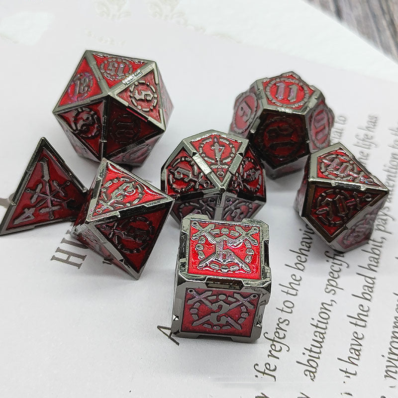Metal Dice Set | 7pcs