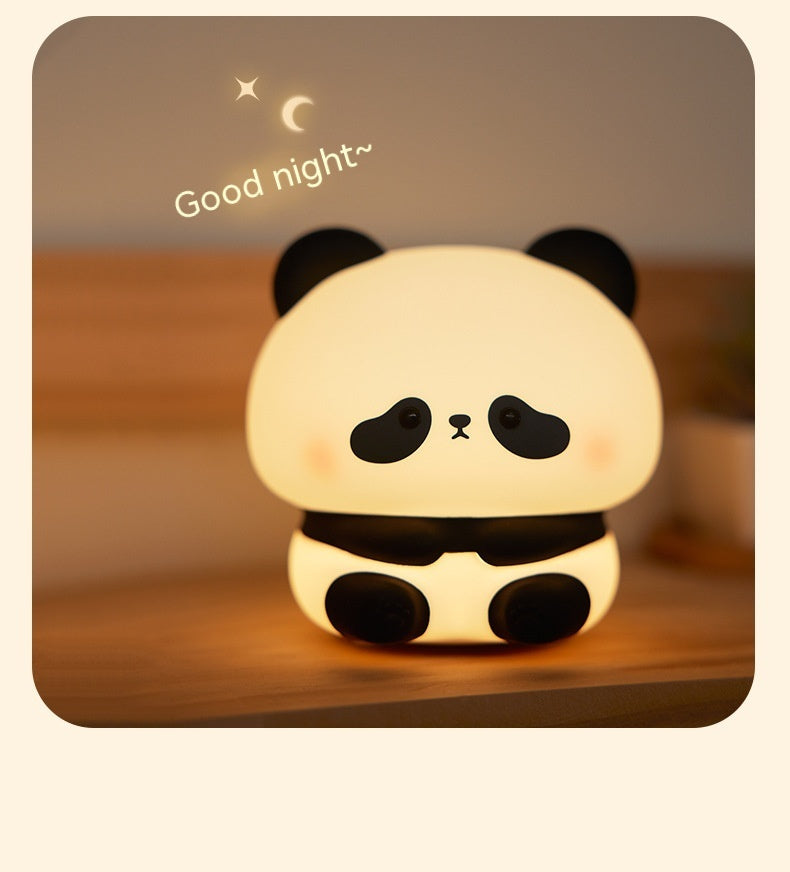 Touch Control Panda Night Light | Flexible Squishy Body | Automatic Sleep Timer