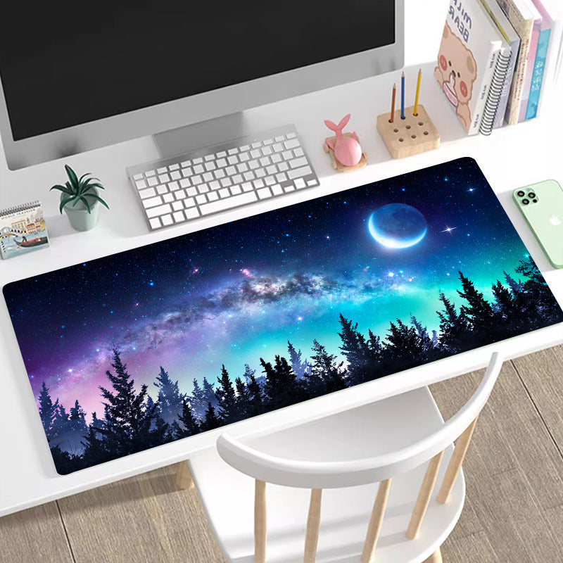 Natural Rubber Mouse Pad | Non-Slip Thermal Transfer Surface | Multi-Use Desk Protector