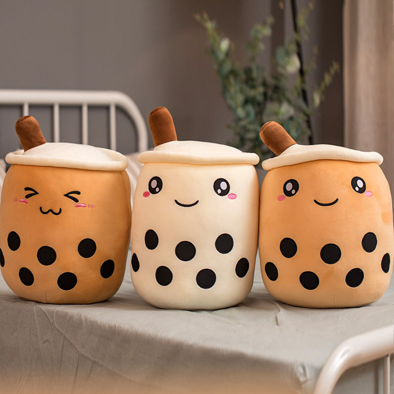 Plush Stuffed Toy | Ultra-Soft Skin-Friendly Fabric | Premium Cotton Filled | Boba Tea