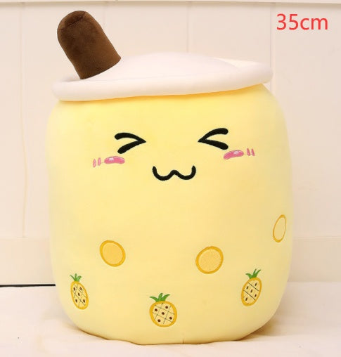 Plush Stuffed Toy | Ultra-Soft Skin-Friendly Fabric | Premium Cotton Filled | Boba Tea