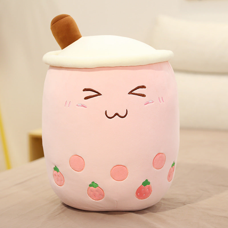 Plush Stuffed Toy | Ultra-Soft Skin-Friendly Fabric | Premium Cotton Filled | Boba Tea