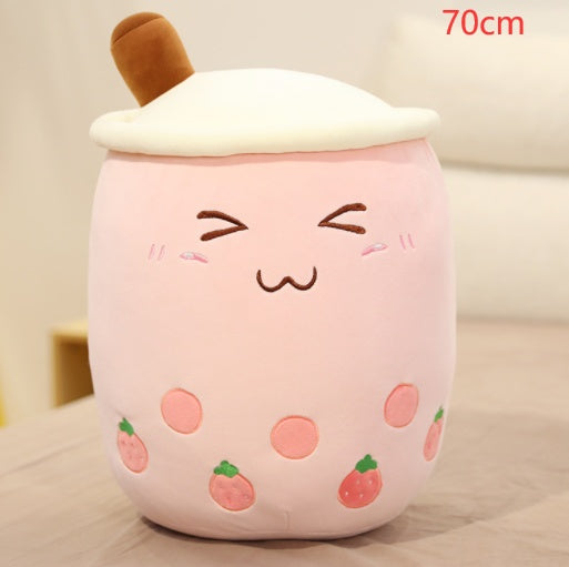 Plush Stuffed Toy | Ultra-Soft Skin-Friendly Fabric | Premium Cotton Filled | Boba Tea