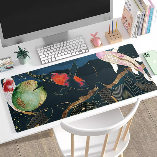 Natural Rubber Mouse Pad | Non-Slip Thermal Transfer Surface | Multi-Use Desk Protector