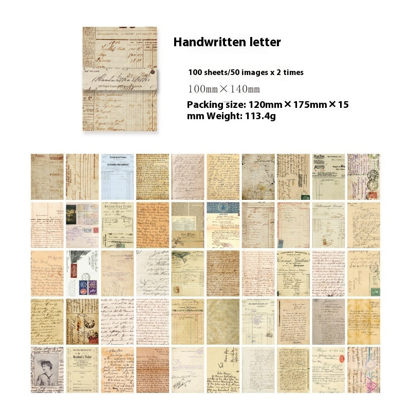 Scrapbook Paper Pack | Vintage Junk Journal Style | Mixed Designs