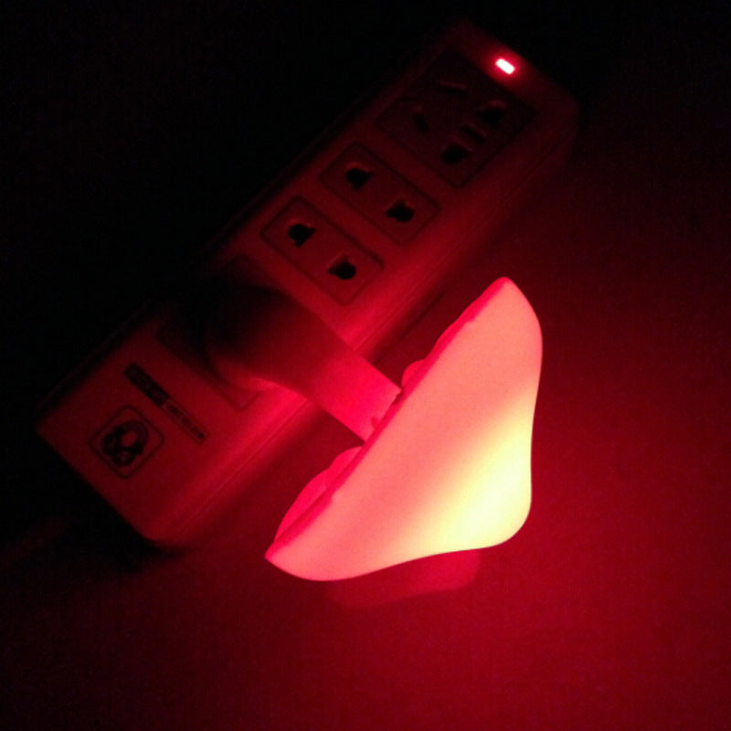 Auto Sensor Mushroom Night Light | Plug-In Light Activated | Warm White & Energy Saving
