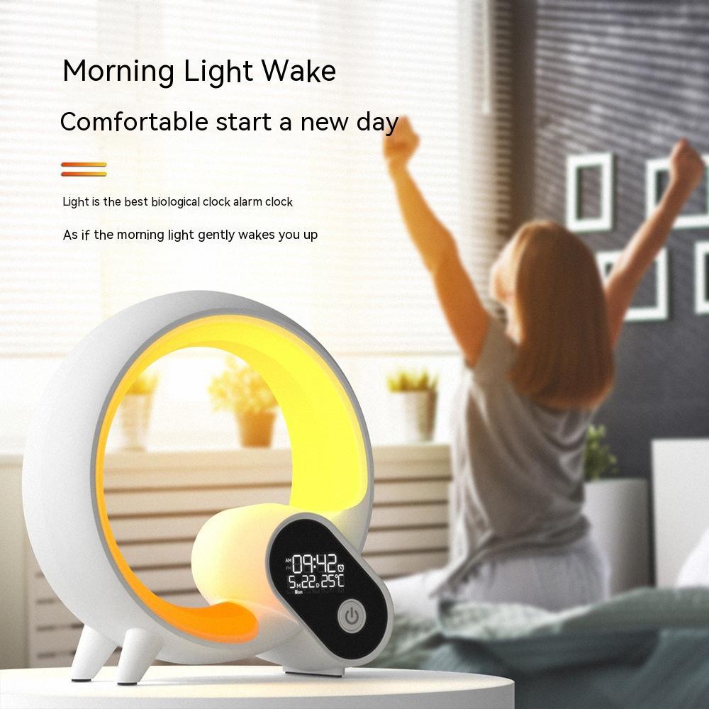 Smart Night Light | White Noise Sound Library | App-Controlled Color Lighting