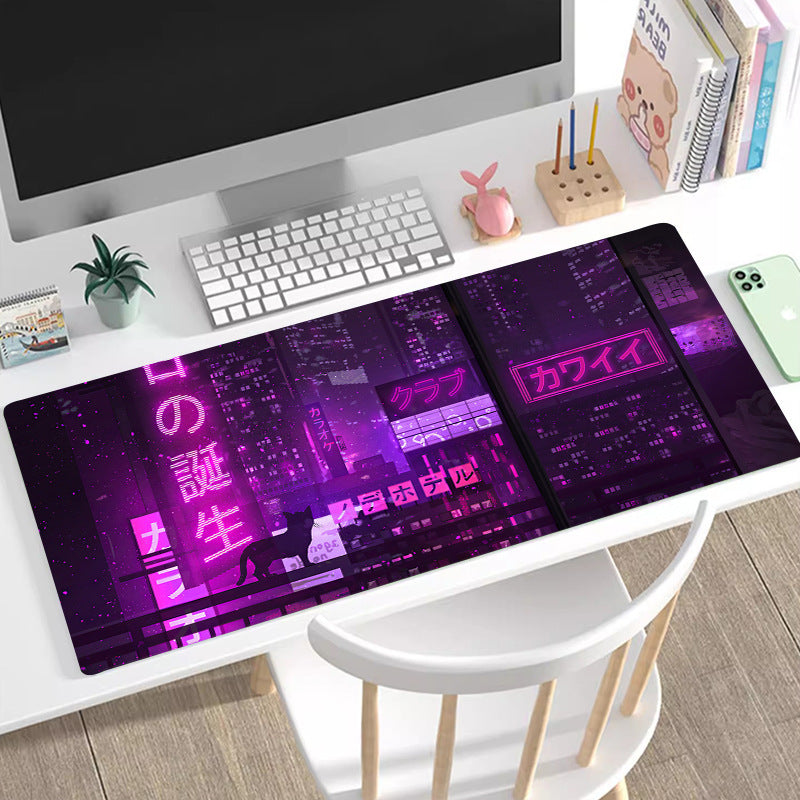 Natural Rubber Mouse Pad | Non-Slip Thermal Transfer Surface | Multi-Use Desk Protector