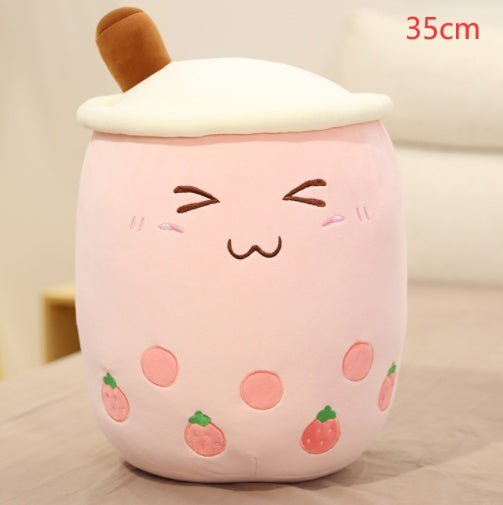 Plush Stuffed Toy | Ultra-Soft Skin-Friendly Fabric | Premium Cotton Filled | Boba Tea
