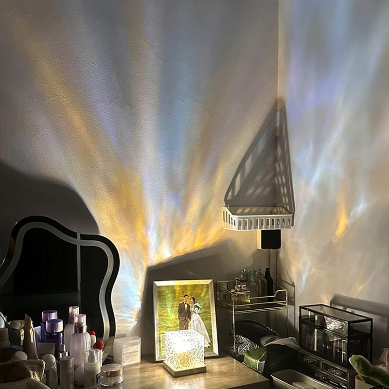 Water Ripple Projection Lamp | 16 Color Remote Control | USB Portable Ambiance Light