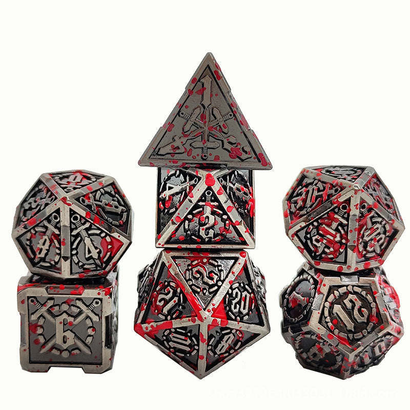 Metal Dice Set | 7pcs