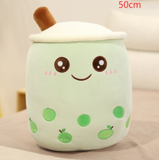 Plush Stuffed Toy | Ultra-Soft Skin-Friendly Fabric | Premium Cotton Filled | Boba Tea