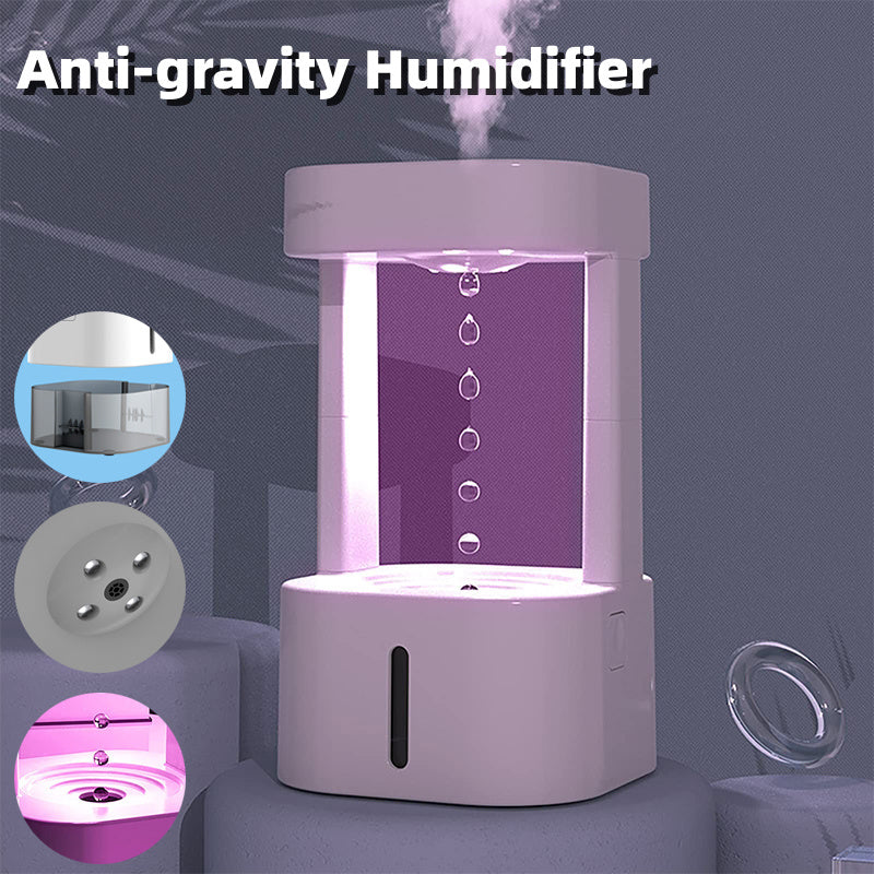 Anti-Gravity Humidifier | Levitating Water Drop Illusion | Type-C Portable Nano Mist