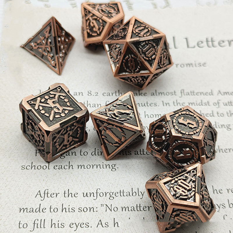 Metal Dice Set | 7pcs