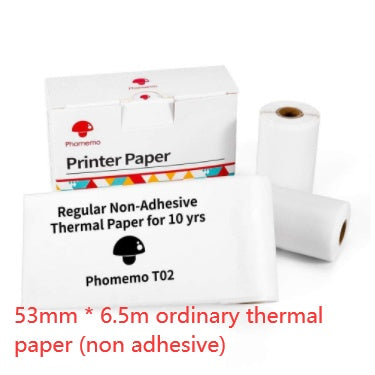 Phomemo T02 Mini Pocket Printer | Ink-Free Bluetooth Printing | Multi-Language App Support