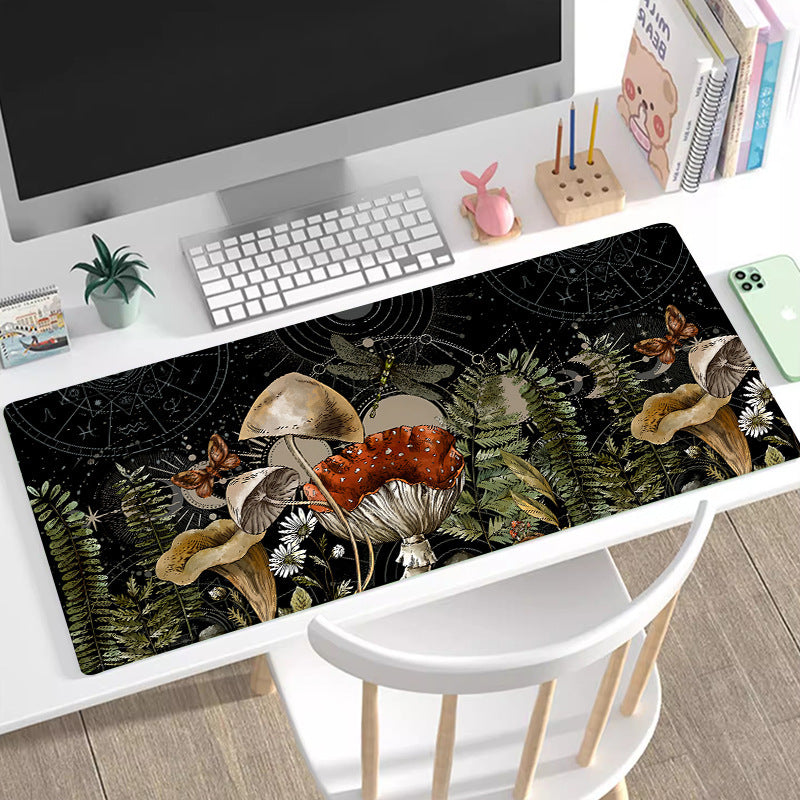 Natural Rubber Mouse Pad | Non-Slip Thermal Transfer Surface | Multi-Use Desk Protector