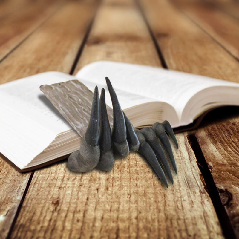 Demon Hand Bookmark | Realistic Devil Paw Design | Detailed Resin Craftsmanship