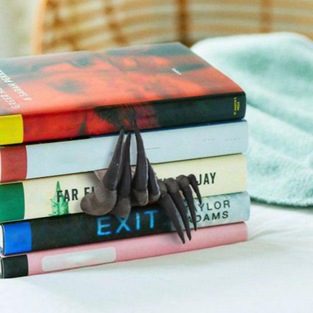 Demon Hand Bookmark | Realistic Devil Paw Design | Detailed Resin Craftsmanship