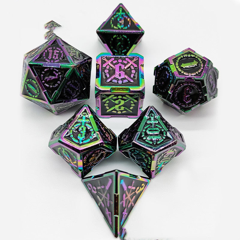 Metal Dice Set | 7pcs