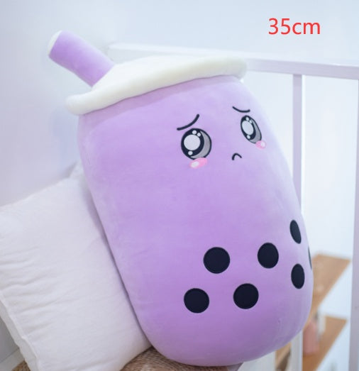 Plush Stuffed Toy | Ultra-Soft Skin-Friendly Fabric | Premium Cotton Filled | Boba Tea