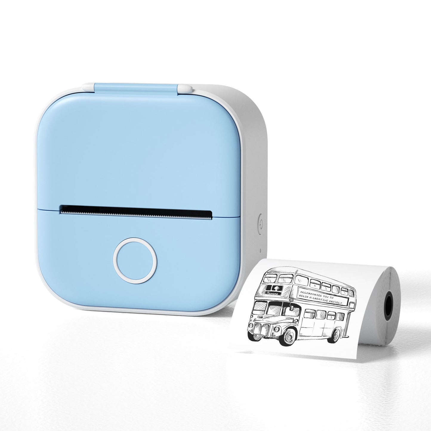 Phomemo T02 Mini Pocket Printer | Ink-Free Bluetooth Printing | Multi-Language App Support