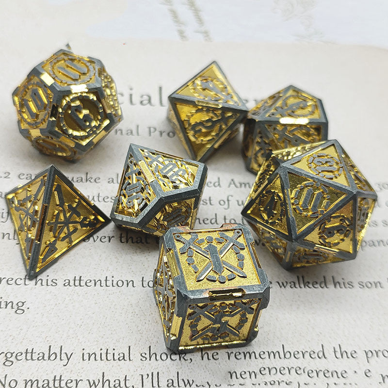 Metal Dice Set | 7pcs