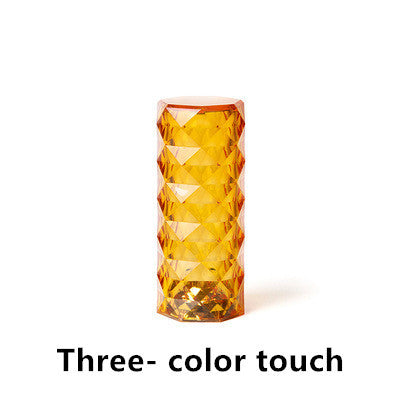 Crystal Table Lamp | 16 Color Touch Control | Remote & AC Power Operation