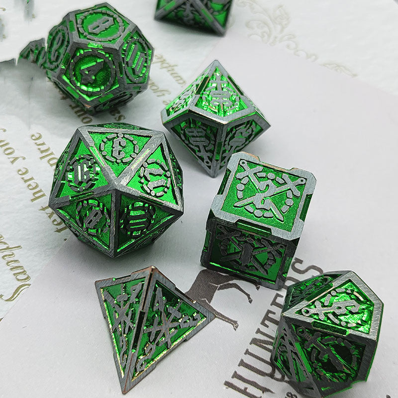 Metal Dice Set | 7pcs
