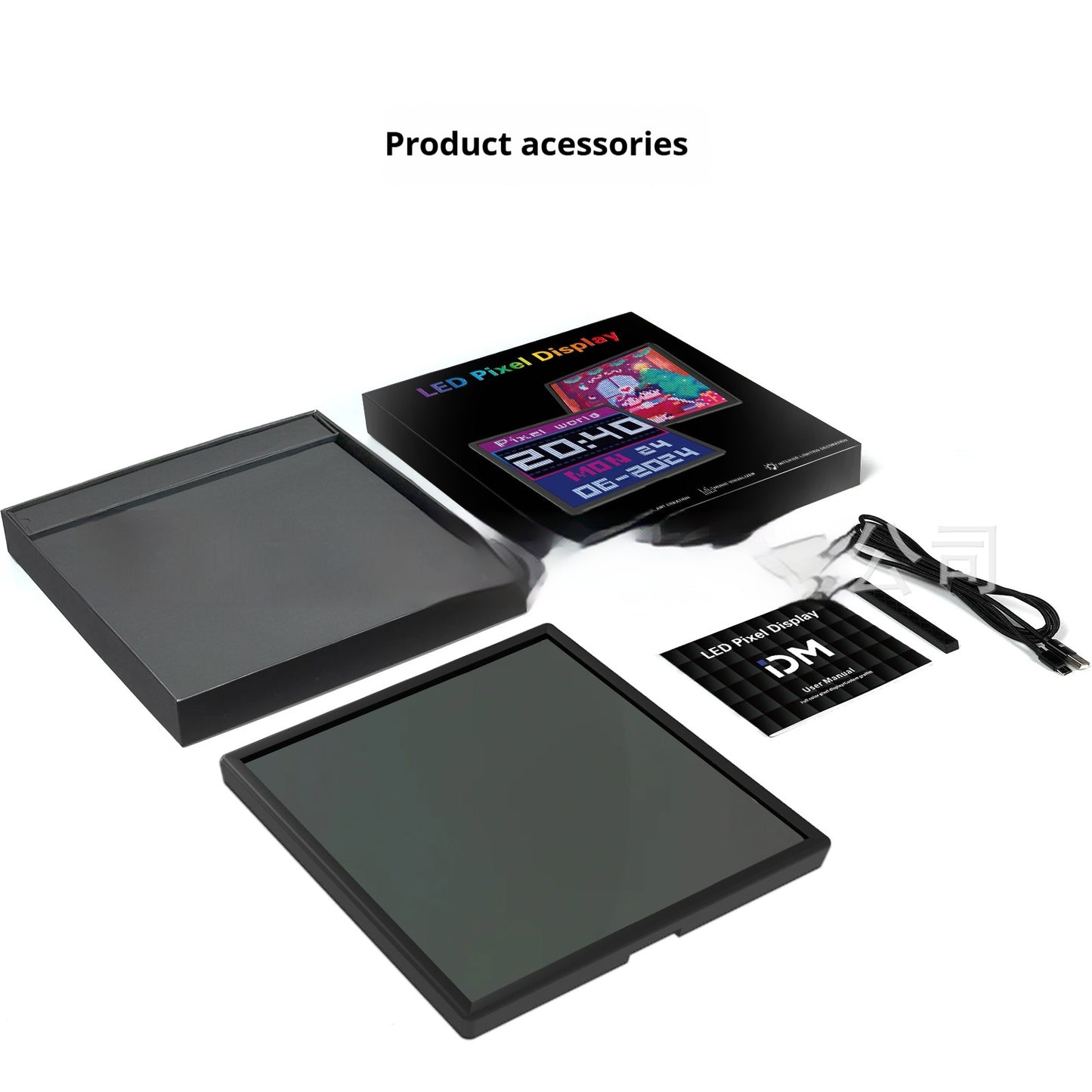 Pixel Art Display | DIY Drawing & Atmosphere Light | Custom Graffiti & LED Decor