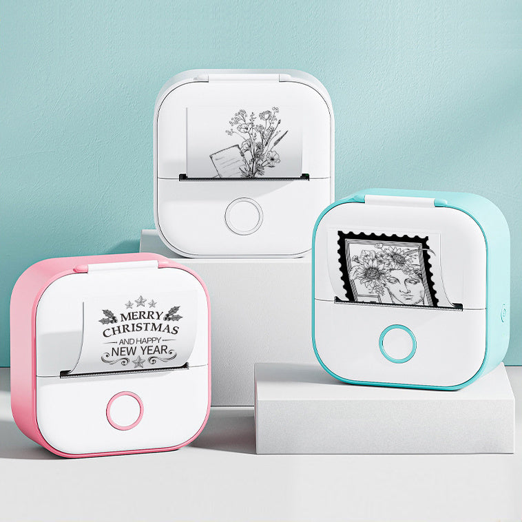 Phomemo T02 Mini Pocket Printer | Ink-Free Bluetooth Printing | Multi-Language App Support
