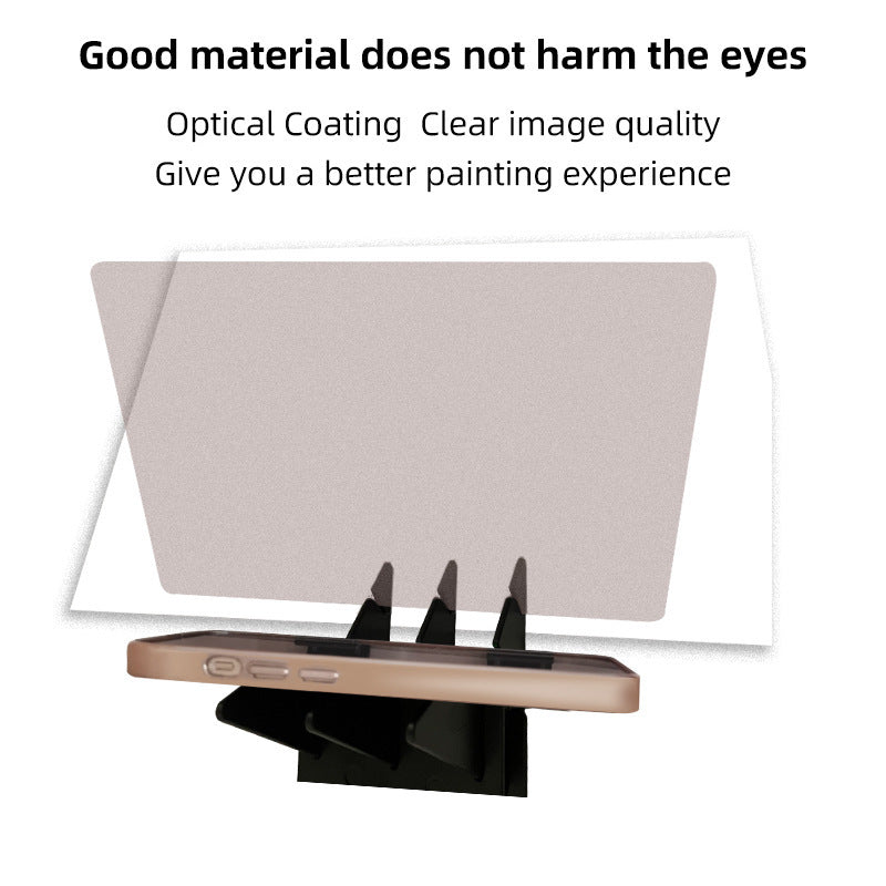 Optical Drawing Board | Mobile Device Projection | Dual 9"/12" Size Options