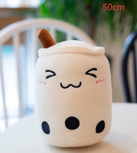 Plush Stuffed Toy | Ultra-Soft Skin-Friendly Fabric | Premium Cotton Filled | Boba Tea