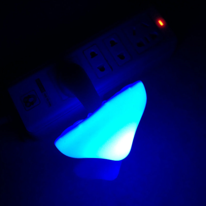 Auto Sensor Mushroom Night Light | Plug-In Light Activated | Warm White & Energy Saving