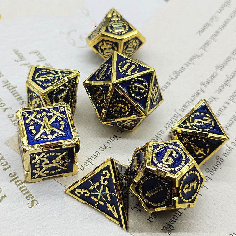 Metal Dice Set | 7pcs