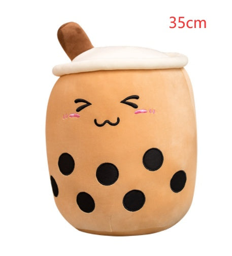 Plush Stuffed Toy | Ultra-Soft Skin-Friendly Fabric | Premium Cotton Filled | Boba Tea