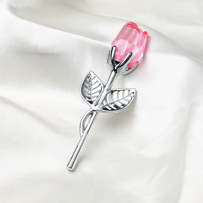 Crystal Art Rose | Decorative Crystal Rose |Premium Display Piece