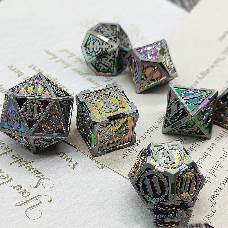 Metal Dice Set | 7pcs