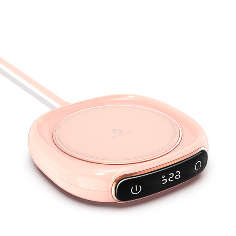 Sleek Mug Warmer Coaster | Fast-Heating Plate | Universal Drink Compatibility
