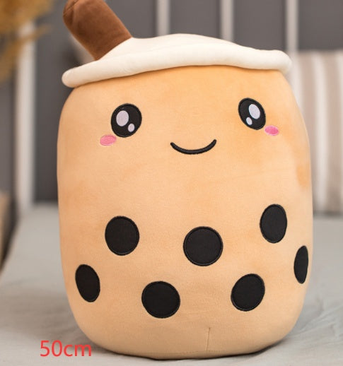 Plush Stuffed Toy | Ultra-Soft Skin-Friendly Fabric | Premium Cotton Filled | Boba Tea