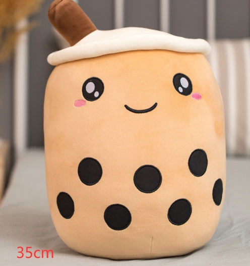 Plush Stuffed Toy | Ultra-Soft Skin-Friendly Fabric | Premium Cotton Filled | Boba Tea