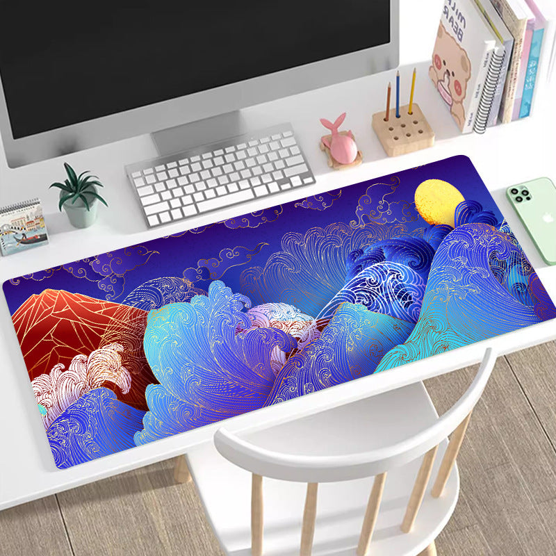 Natural Rubber Mouse Pad | Non-Slip Thermal Transfer Surface | Multi-Use Desk Protector