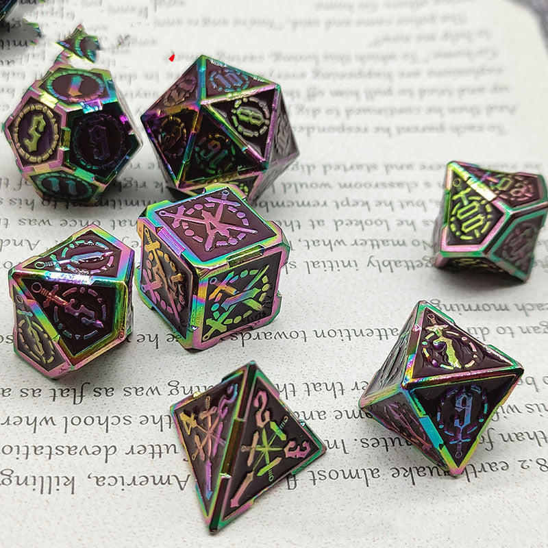 Metal Dice Set | 7pcs