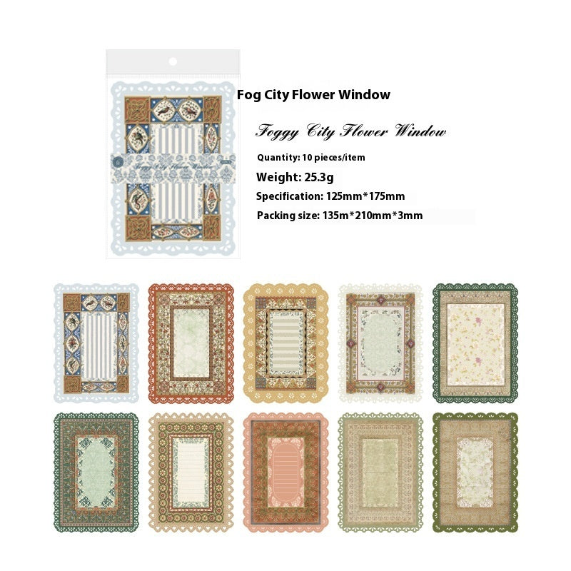 Vintage Scrapbook Paper Pack | Mixed Retro Designs | Premium Matte Finish